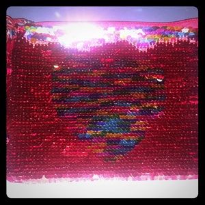 Mermaid Sequin Bag Wristlet